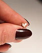 Piercing Alba Labret 16g barra 8mm Titanio PVD En Oro 18k - Miniatura 6