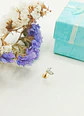 Piercing Labret Alba 16g barra 10mm Titanio PVD con Oro 18k - Miniatura 7
