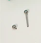 Piercing lengua Titanio Astm F136 Labret 14g pezón - Miniatura 2