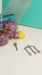 Piercing labret Maya 8mm 16G titanio ASTM F136 - Miniatura 9