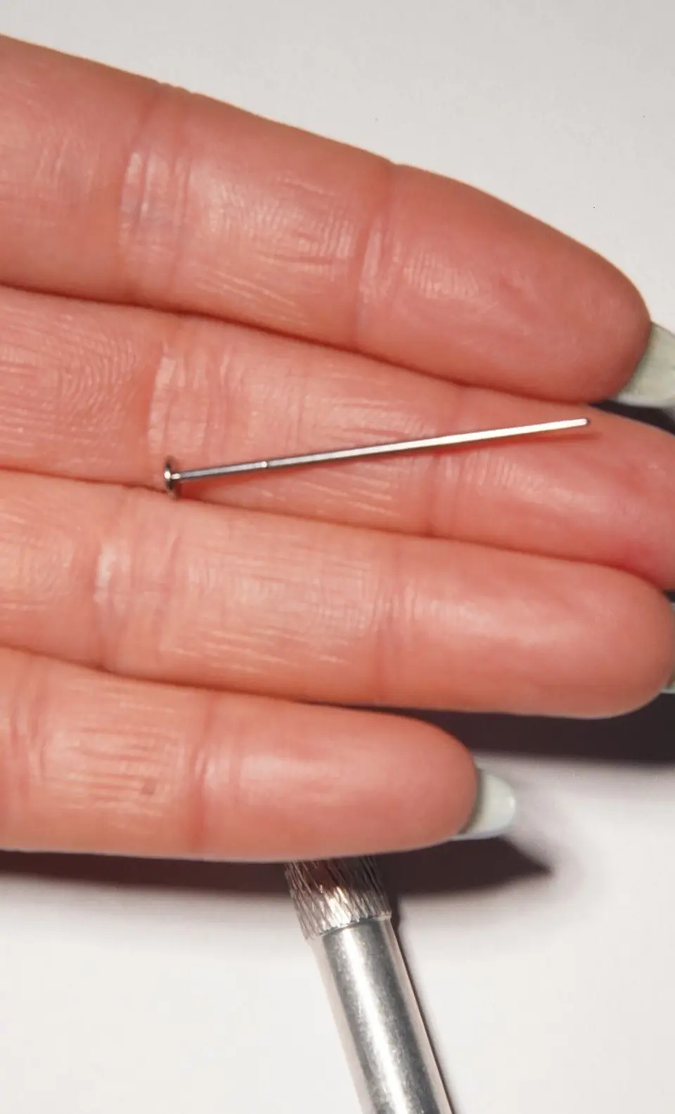 Kit Profesional Juma PRO 16G para Cambiar Piercing Guía de Insercion + Pinza de Precision 12