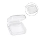 Pack de 24 cajas plasticas transparentes 34x34 mm almacenaje - Miniatura 1