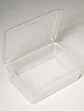 Pack de 12 cajas plasticas transparentes 76x51 mm almacenaje - Miniatura 8