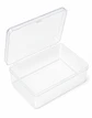 Pack de 12 cajas plasticas transparentes 76x51 mm almacenaje - Miniatura 6