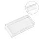 Pack de 12 cajas plasticas transparentes 54x24 mm almacenaje - Miniatura 1
