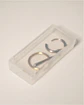 Pack de 12 cajas plasticas transparentes 54x24 mm almacenaje - Miniatura 7