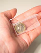 Pack de 12 cajas plasticas transparentes 54x24 mm almacenaje - Miniatura 3