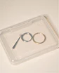 Pack de 12 cajas plasticas transparentes 68x53 mm almacenaje - Miniatura 5