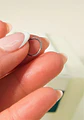 Argollas Emma 20G 8mm zirconias titanio ASTM F136 - Miniatura 9