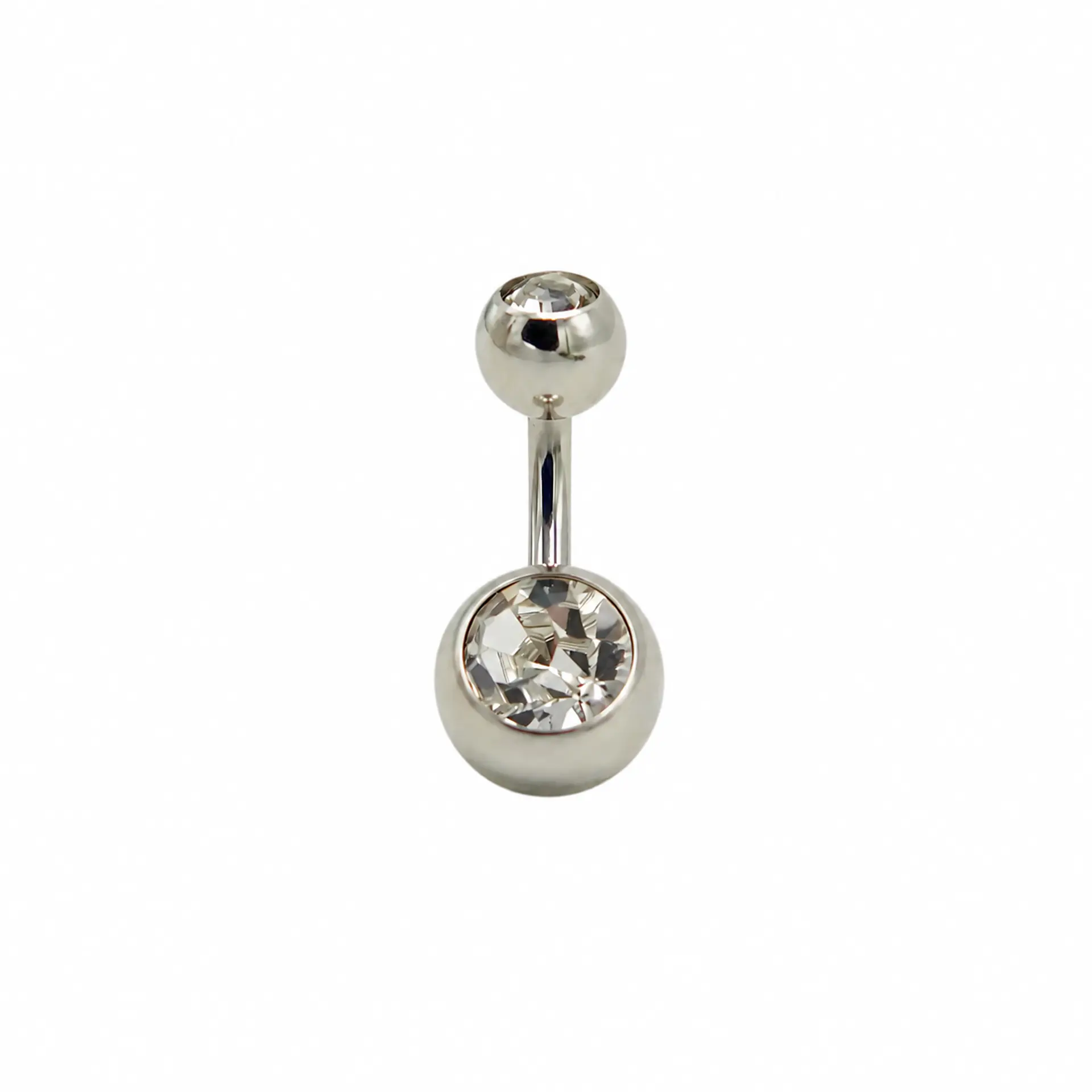 Piercing ombligo navel 6mm acero quirurgico 316L 1
