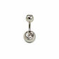 Piercing ombligo navel 6mm acero quirurgico 316L - Miniatura 1