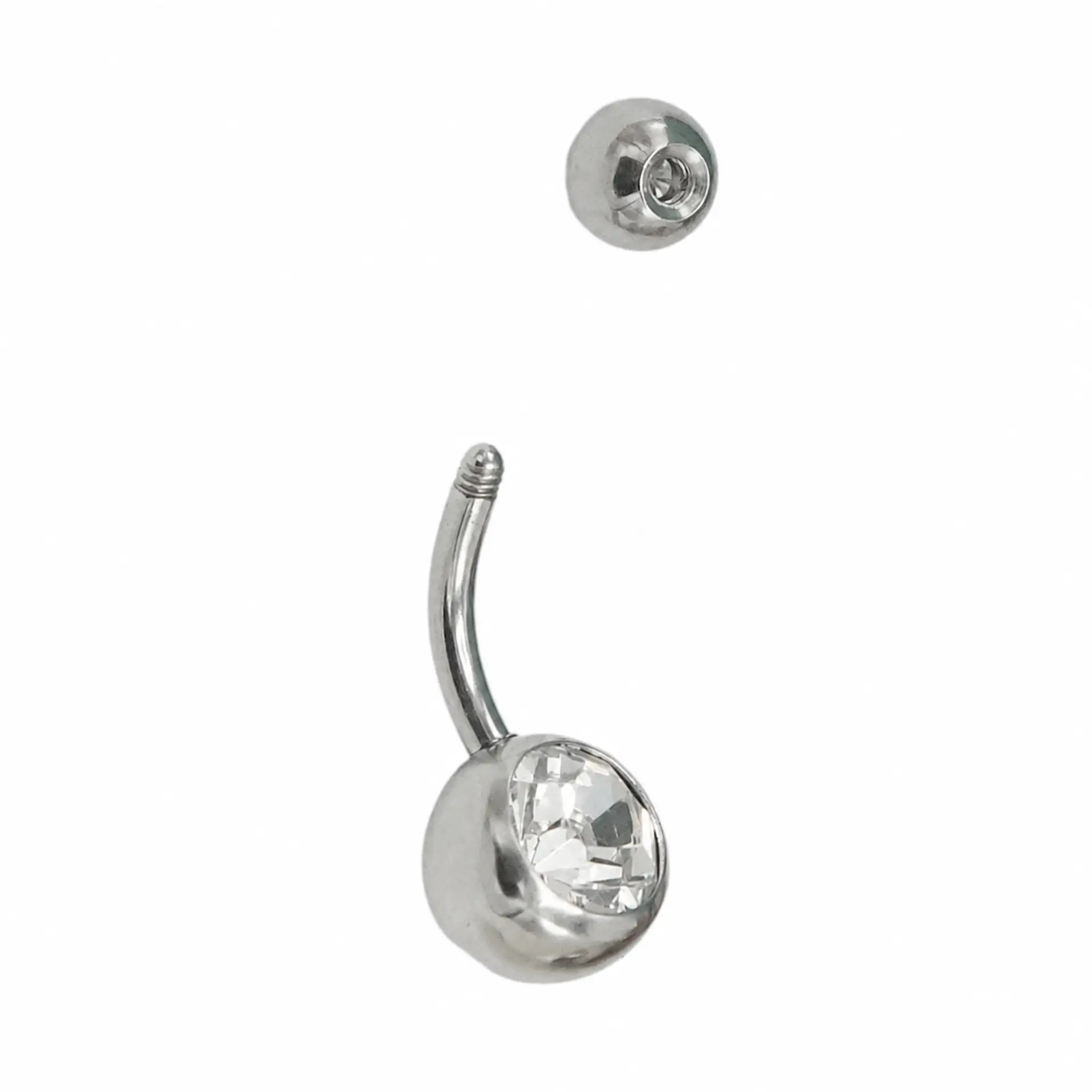 Piercing ombligo navel 6mm acero quirurgico 316L 5