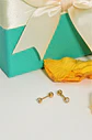 Aros punto de luz Aria 3mm 20G titanio PVD 18k - Miniatura 4