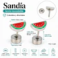 Aros abridores Sandia veraniega barra 6mm - Miniatura 3