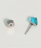 Aros abridores Iris azul cristal  - Miniatura 5