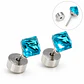 Aros abridores Iris azul cristal  - Miniatura 1