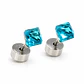 Aros abridores Iris azul cristal  - Miniatura 11