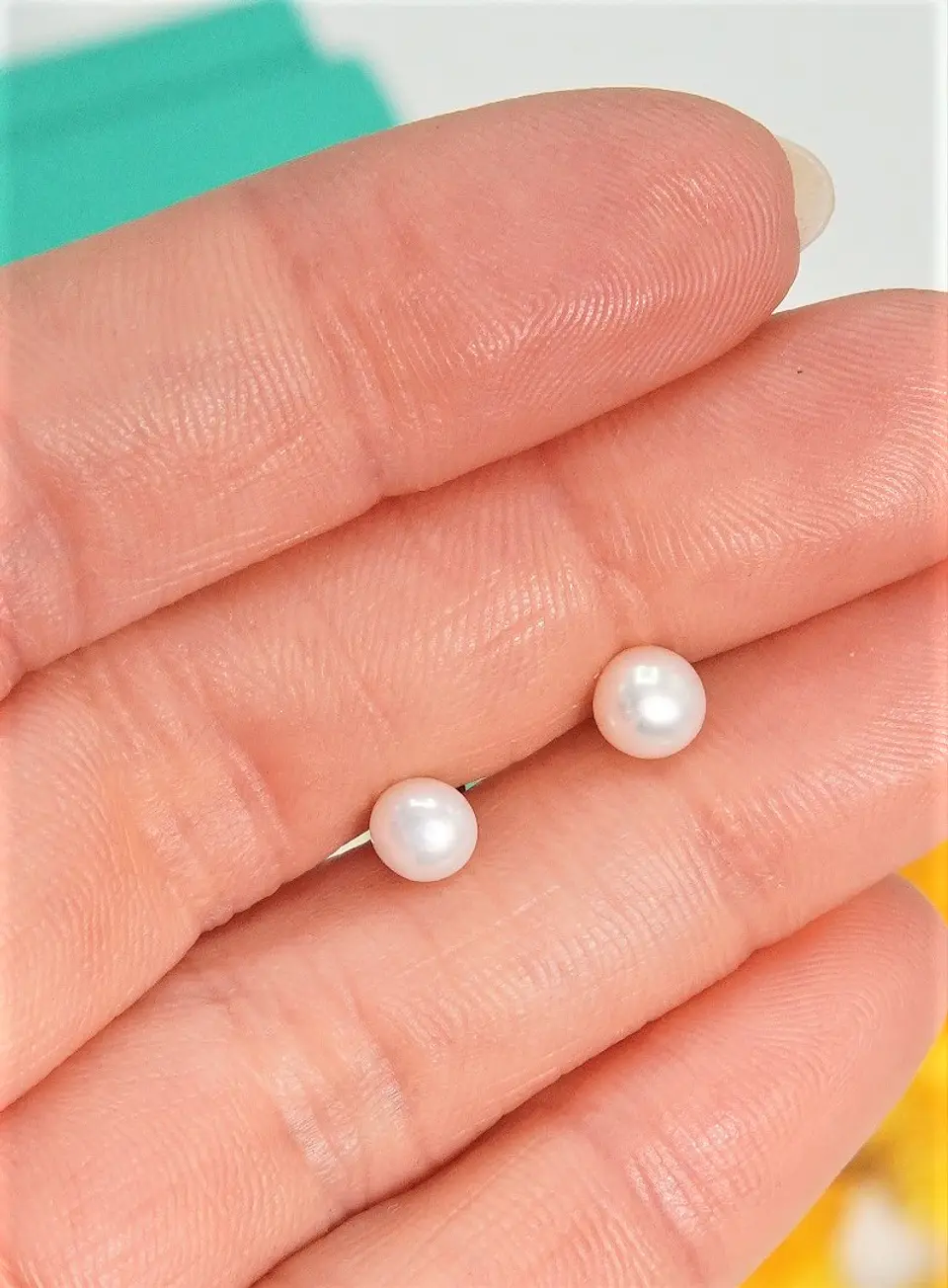 Aros abridores Suri con perla 5mm  10