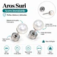 Aros abridores Suri con perla 5mm  - Miniatura 3