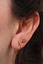 Piercing labret Golondrina 6mm 16G titanio Pvd 18K - Miniatura 9