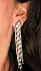 Aros Venus Sin Perforación Clip Zirconias Baño en Plata - Miniatura 8