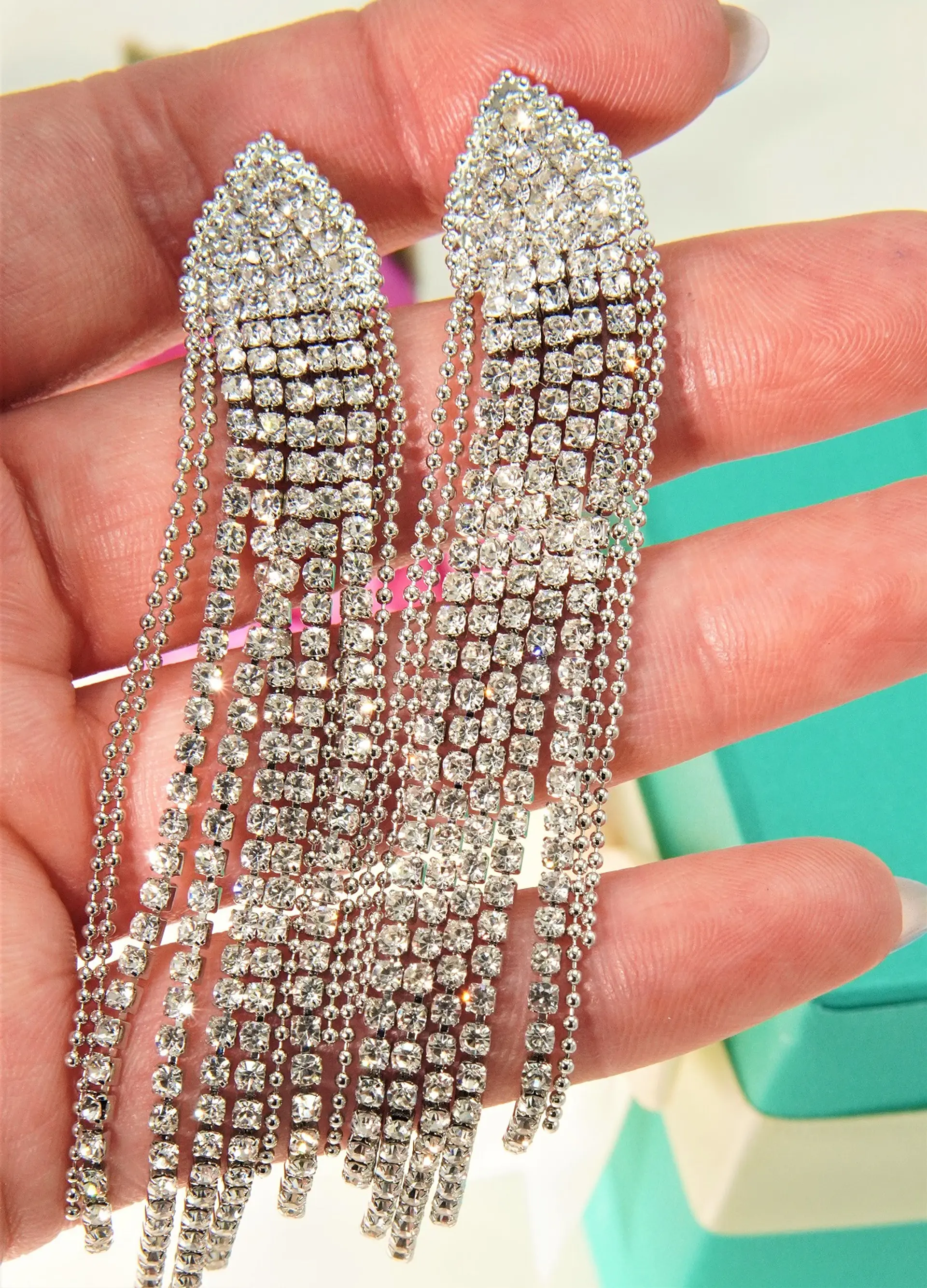 Aros Venus Sin Perforación Clip Zirconias Baño en Plata 7