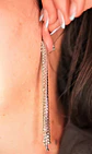 Aros Venus Sin Perforación Clip Zirconias Baño en Plata - Miniatura 6
