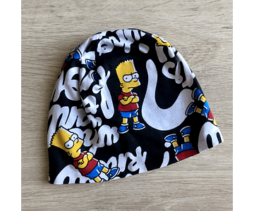 Gorrito algodón Bart Simpson (4 a 12 meses)