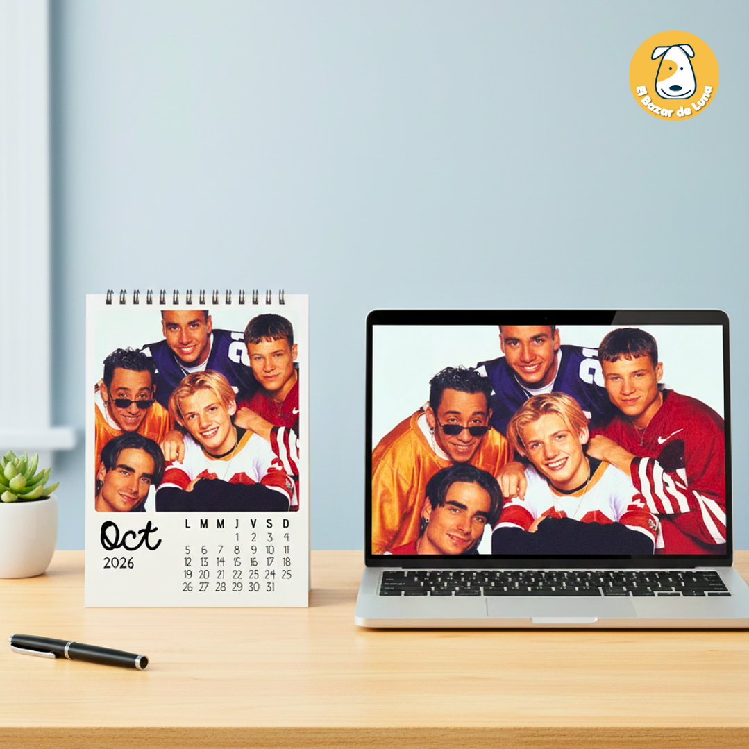 Calendario BSB 2026 Descargable y Editable/ formatos PDF & Plantilla Canva papelería creativa, planner, calendar, souvenirs, recuerdos Print 5