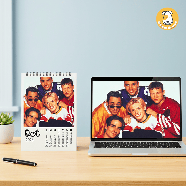 Calendario BSB 2026 Descargable y Editable/ formatos PDF & Plantilla Canva papelería creativa, planner, calendar, souvenirs, recuerdos Print 5