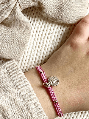 Pulsera Ajustable Niñita Protección hilo de seda