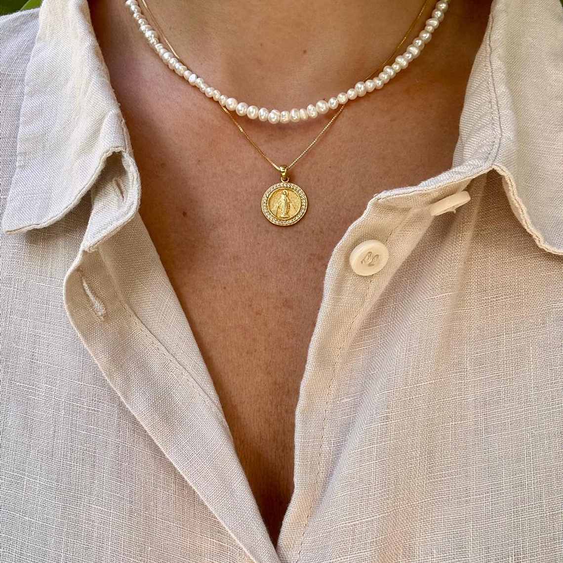 Gargantilla Prosciutto y Collar Puglia 1