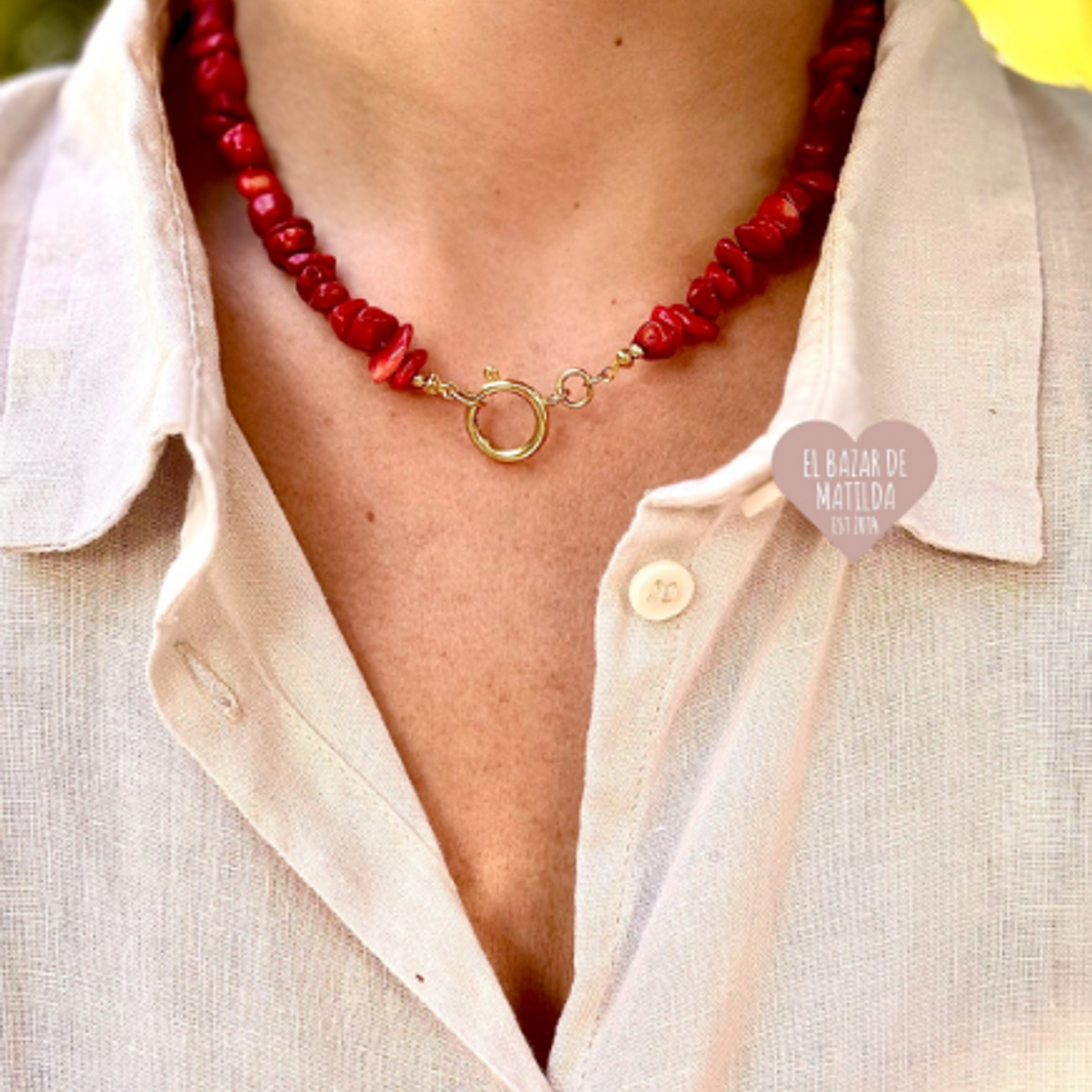 Collar Coral Torchère 1