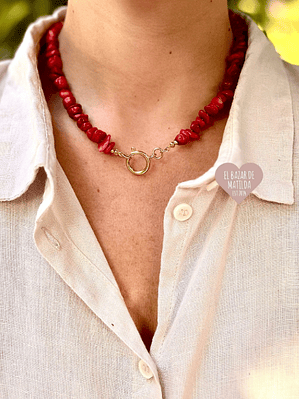 Collar Coral Torchère