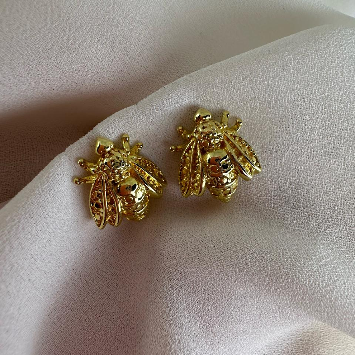 Bettina Gold Earrings 1