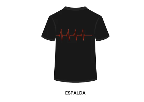 POLERA MANGA CORTA DISEÑO BOMBEROS