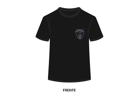 POLERA MANGA CORTA DISEÑO BOMBEROS