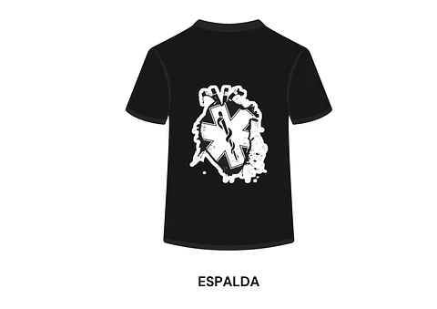POLERA MANGA CORTA DISEÑO BOMBEROS