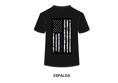 POLERA MANGA CORTA DISEÑO BOMBEROS