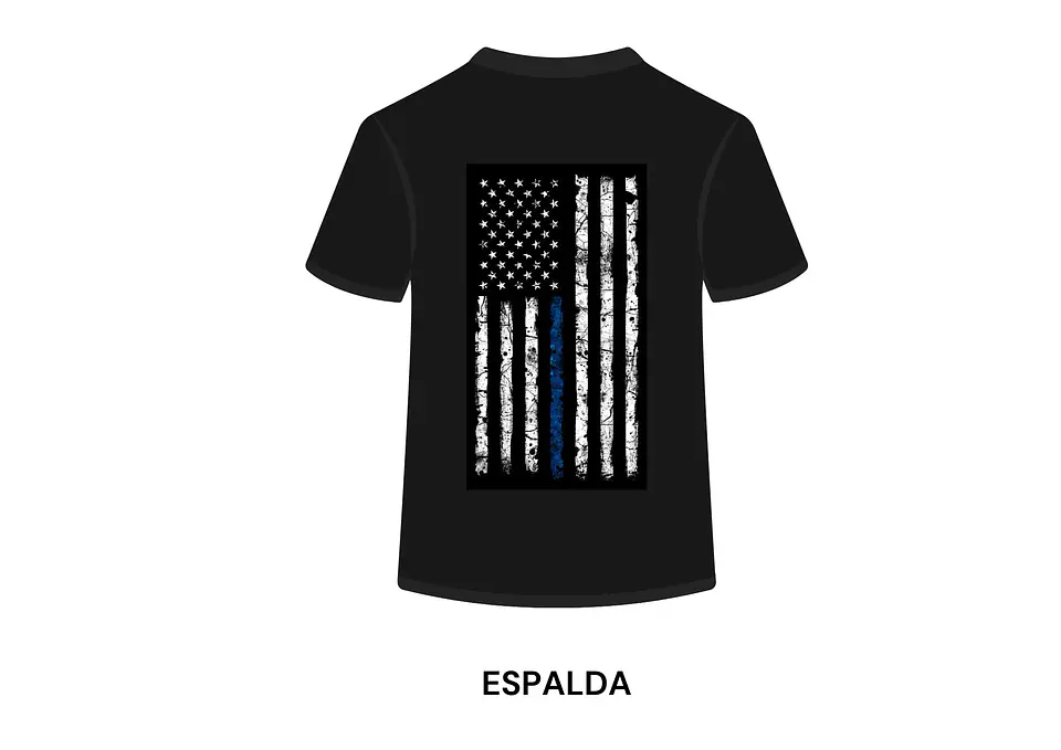 POLERA MANGA CORTA DISEÑO BOMBEROS 1