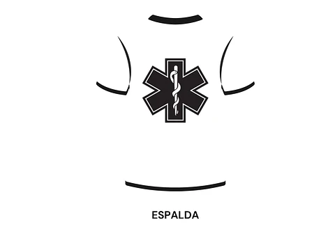 POLERA MANGA CORTA DISEÑO BOMBEROS