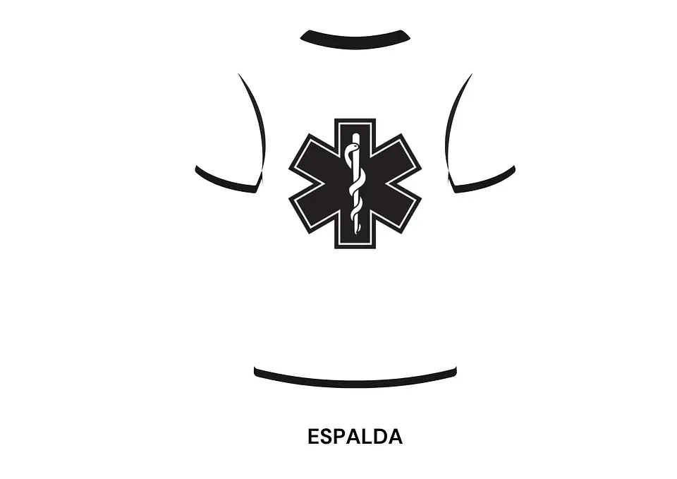 POLERA MANGA CORTA DISEÑO BOMBEROS 1
