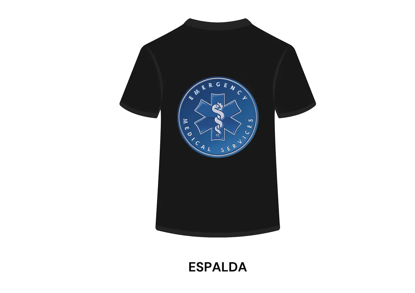 POLERA MANGA CORTA DISEÑO BOMBEROS 1