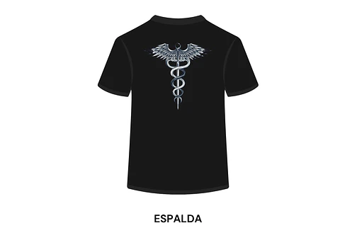 POLERA MANGA CORTA DISEÑO BOMBEROS