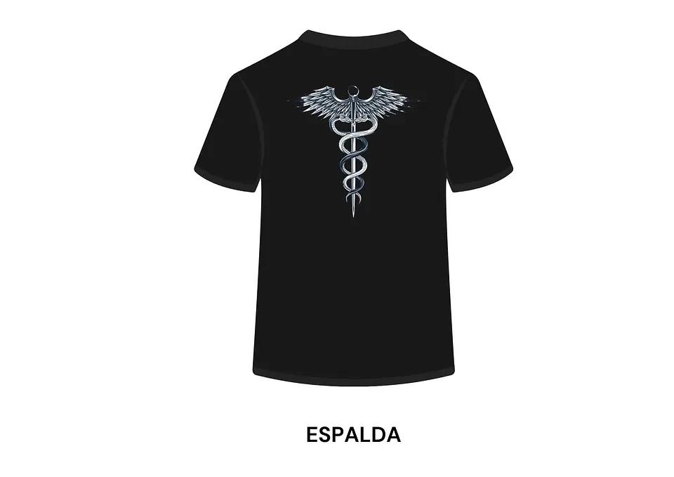 POLERA MANGA CORTA DISEÑO BOMBEROS 1