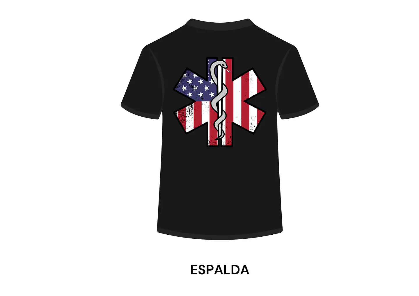 POLERA MANGA CORTA DISEÑO BOMBEROS 1