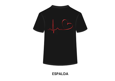 POLERA MANGA CORTA DISEÑO BOMBEROS