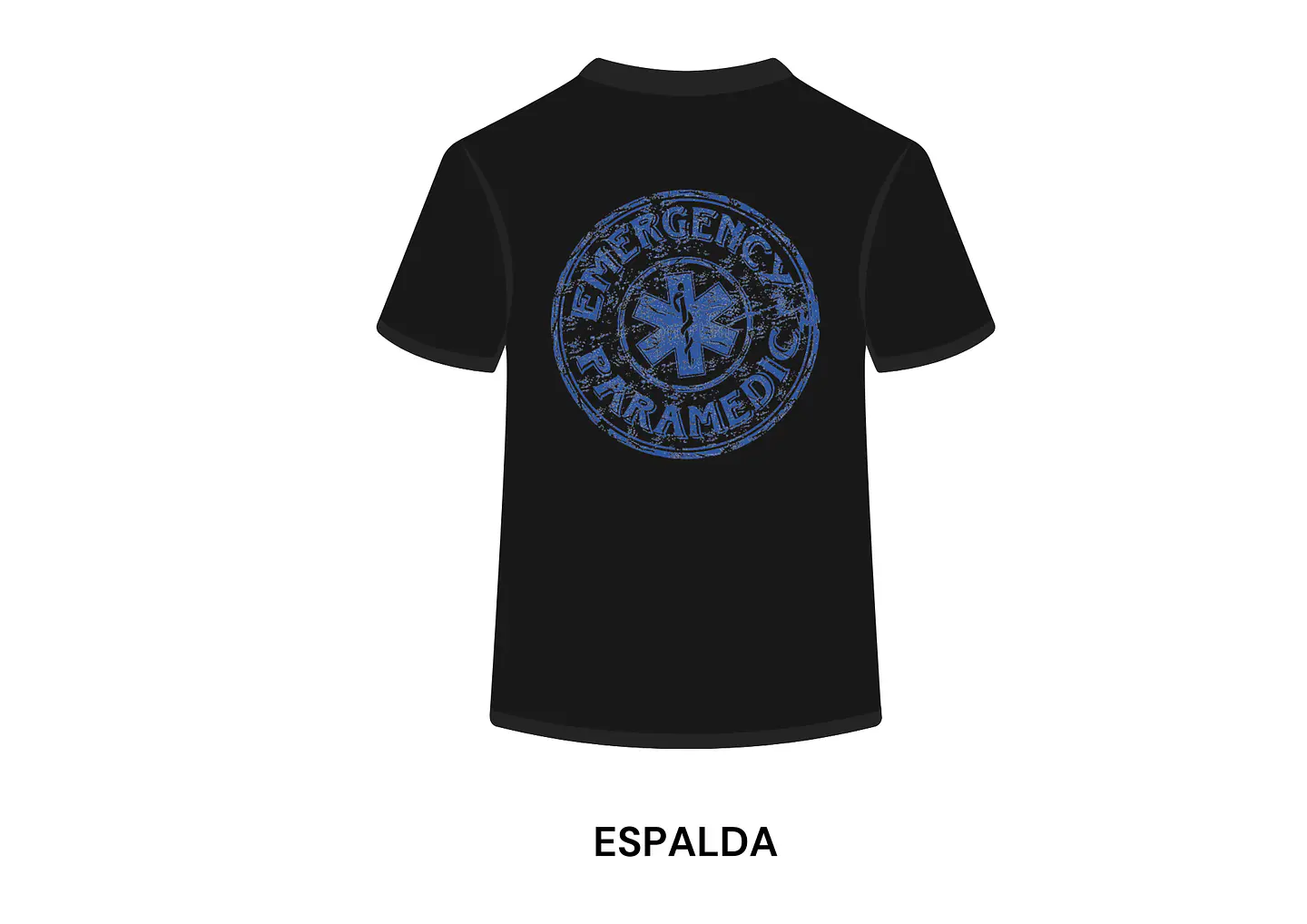 POLERA MANGA CORTA DISEÑO BOMBEROS 1