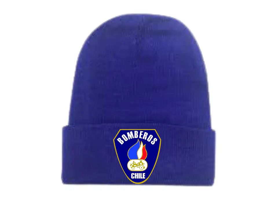 GORRO DE LANA CON LOGO  1