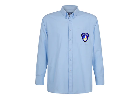 CAMISA OXFORD CON LOGO 